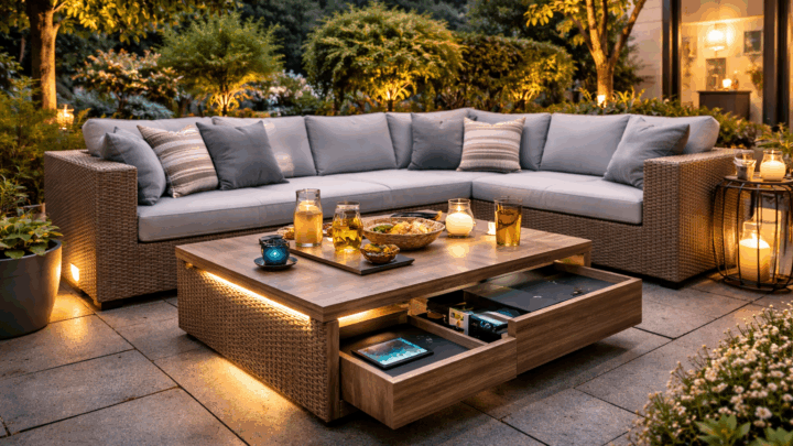 Smarte Gartenmöbel: Realistische Innovation für mehr Komfort im Außenbereich